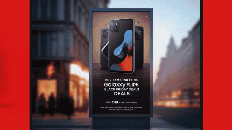 Buy Samsung Galaxy Z Flip6 Black Friday Deals